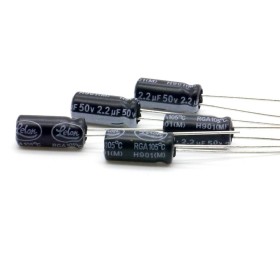 5x Condensateur 220uF 35V 8x12mm - Chengxing - 235con528