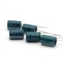 5x Condensateur 4.7uf - 200V - 8x12mm - P:3.5mm - 130°C - AISHI