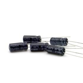 5x Condensateur 220uF 35V 8x12mm - Chengxing - 235con528