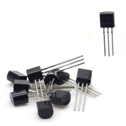 10x Transistor A92 B331 - PNP - TO-92 - Haolin Elec - 94tran156