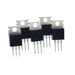 5x Transistor TIP41C - TIP41 - NPN - TO-220 - SPTECH - 99tran157