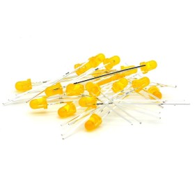 10x LED orange 3mm led diode - 2.6v - 20mA - TOGIALED