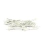 20x Led cristal jaune 3mm 250 à 400mcd - 2v à 2.4v  - Everlight Elec 