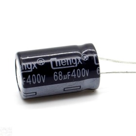 Condensateur 68uf - 400V - 16x25mm - P: 7.5mm - Chengxing 