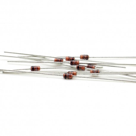 10x Zener Diode 1N4756A - 1w - 47v - DO-41 - ON Semiconductor