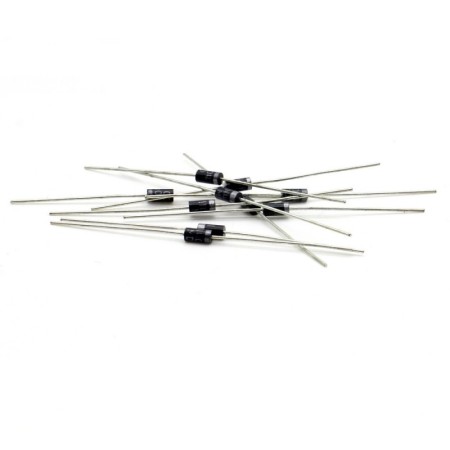 10x Diode redressement 1N4004 - 400v - 1A - D0-41 - MDD - 128diod118