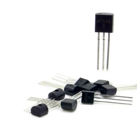 10x Transistor BC548B - NPN - 30v -  0.1A -  TO-92 - LGE