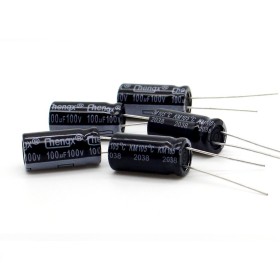 5x Condensateur 220uF 35V 8x12mm - Chengxing - 235con528