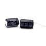 2x Condensateur 220uf - 100V - 12.5x20mm - P: 5mm - Rubycon