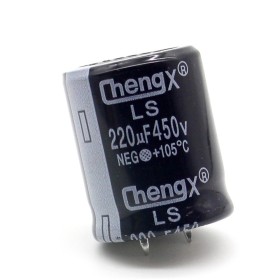5x Condensateur 220uF 35V 8x12mm - Chengxing - 235con528