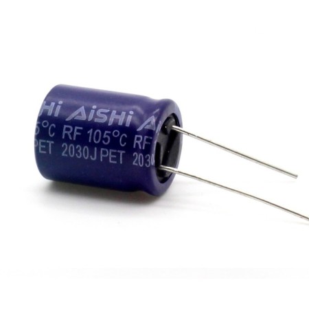 Condensateur 330uf - 100V - 16x20mm - P:7.5mm - 105°C - AISHI