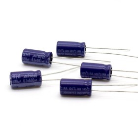 5x Condensateur 680uf - 6.3V - 6.3x12mm - P:2.5mm - AISHI - 409con1051