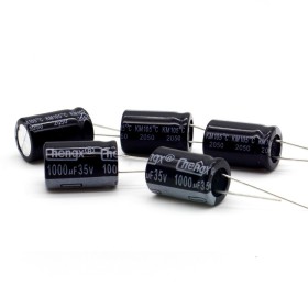 5x Condensateur 1000uf - 35v - 13x20mm - P: 5mm - Chengxing - 414con1083