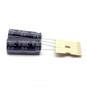 5x Condensateur 220uF 35V 8x12mm - Chengxing - 235con528