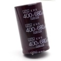 Condensateur 680uf - 400V - 30x50mm - P:10mm - Nippon Chemi-Con - 425con1147