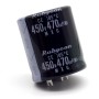 Condensateur 470uf - 450V - 35x45mm P:10mm - snap in - Rubycon