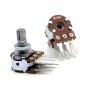 Potentiomètre Double stéréo B10K - 125mW - SrPassives