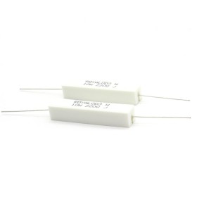 2x Résistance Ciment 10w 220ohm - 220R - Axial