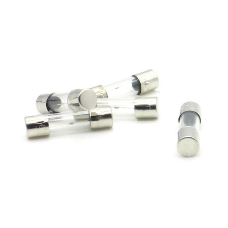 5x Fusibles verre 5x20mm lent T2A 2A - 250v - 8fus074