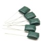 5x Condensateur Mylar 2A104J - 100nF  100v - KYet - 7mm -14con099