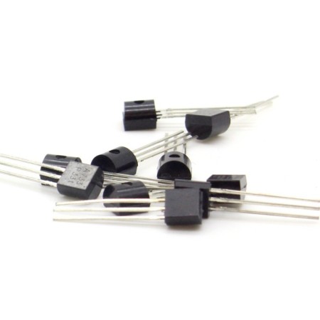 10x Transistor A733 P331 - PNP - TO-92 - 37tran017