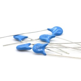 5x Condensateur ceramique 101 - 100pf - 1kv - 5mm -  STE