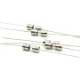 5x Fusibles verre 3.6x10mm fusion lente 2A - 250v
