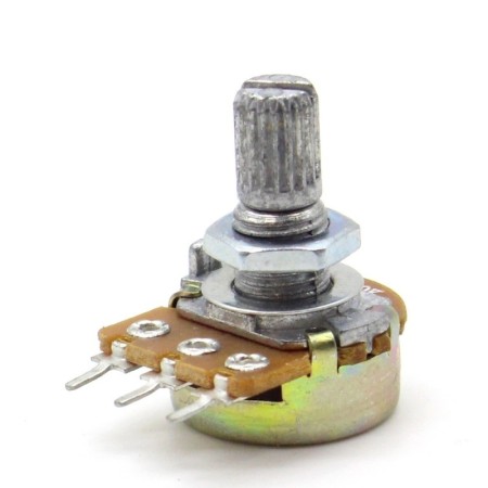 Potentiomètre B10K - 6mm - mono - Srpassives - 30pot002