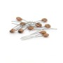 10x Condensateur céramique 5 - 5pf - 50v - P:3mm - AEC - 102con225