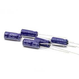 5x Condensateur 22uf 25v - 5x11mm - P: 2mm - Aishi - 370con792