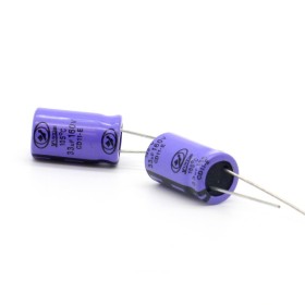 2x Condensateur 33uf 160v - 10x17mm P:5mm - Yunxing - 371con801