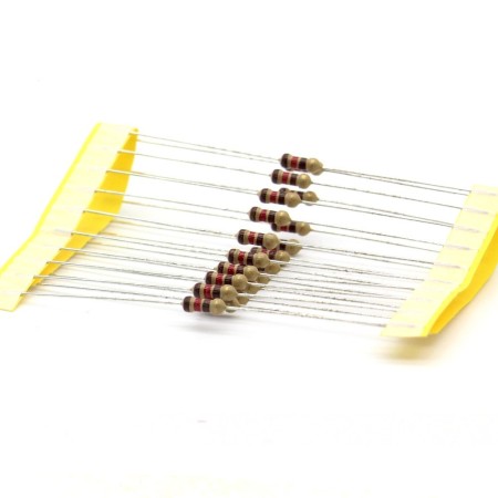 20x Résistances carbone 120ohm - ¼W - 5% - 120R - SR - 44res037