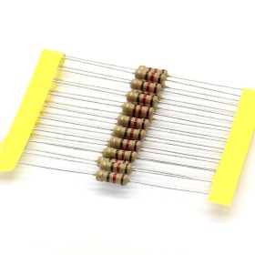 Résistances carbone 120ohm - 1/2W - 0.5w - 5% - SR