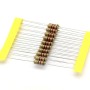 Résistances carbone 120ohm - 1/2W - 0.5w - 5% - SR