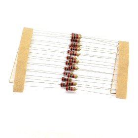 20x Résistances carbone 2kohm ¼w - 5% - SR - 47res061
