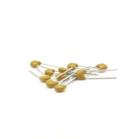10x Condensateur MLCC 101 - 0.1nf - 50v - P:2.54mm Taille S - 58con175