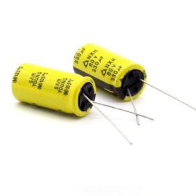 2x Condensateur 330uf 80v - 12.5x25mm - P:5mm - 105°C SamYoung 393con936