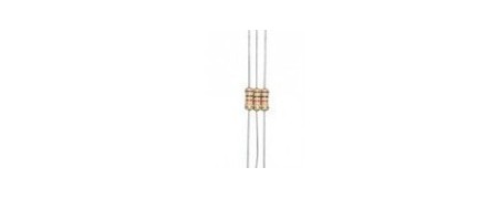 résistance fusible Axial 1/4w